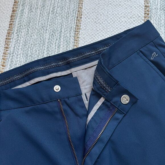 Bonobos Maide Slim Straight Navy Golf Chino Performance Pants Men’s 35 X 30 - Picture 8 of 11